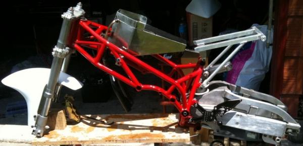 Honda rs 125 rolling chassis #4